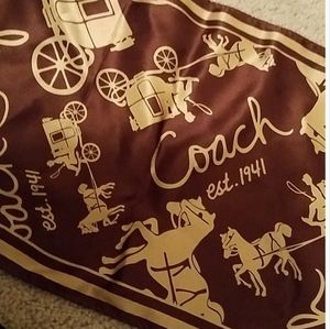 Coach scarf